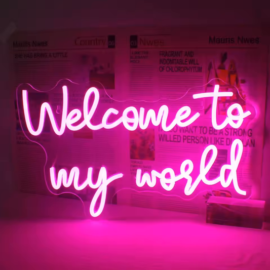 Letter Lighting LED Neon Signboard USB Powered Wall Decoration for Bedroom Game Room Net Red Wall Art Background Decoration